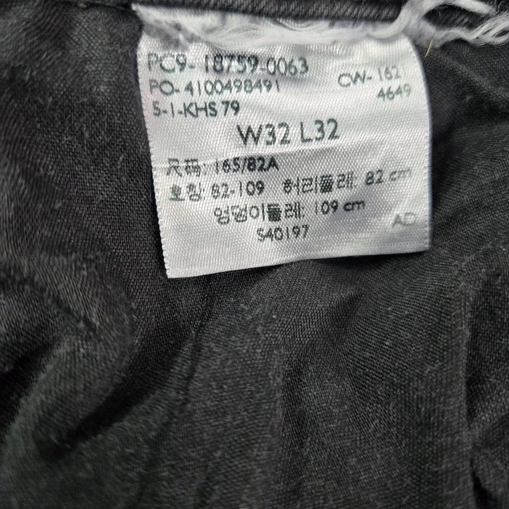 Levi's 725 Women Jeans 32X32 Black‎ Denim High Rise Bootcut 30